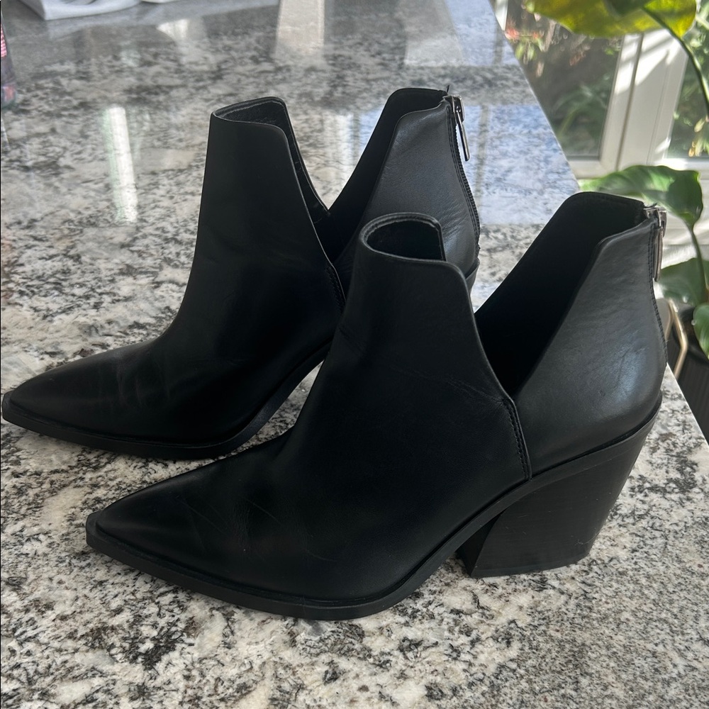 Vince Camuto Black Ankle Booties